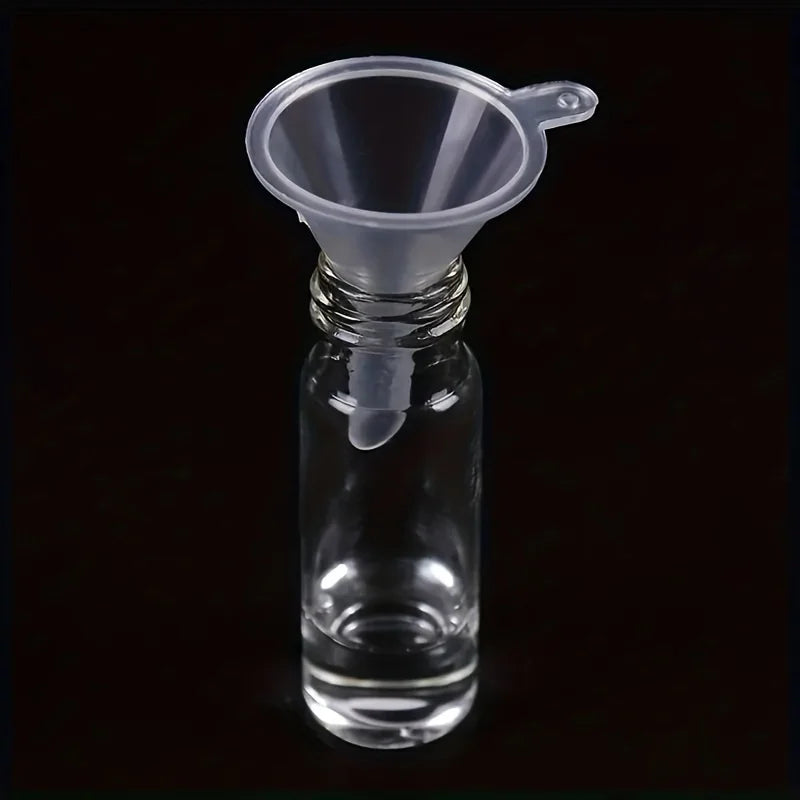 5/10pcs Transparent Plastic Funnel - Mini Liquid Filling Tool for Perfume Essential Oil Crafts Funnel