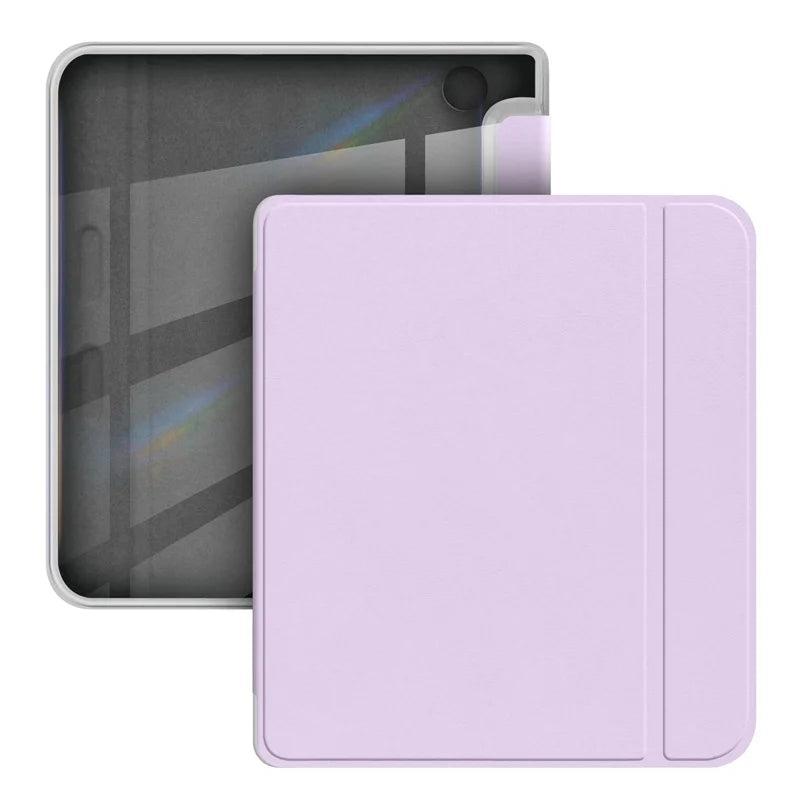 Slim PU Leather Cover For KOBO Libra Colour 2024 Libra 2 2021 7'' N428 N418 Ebook Shockproof Smart Case with Clear Back Funda