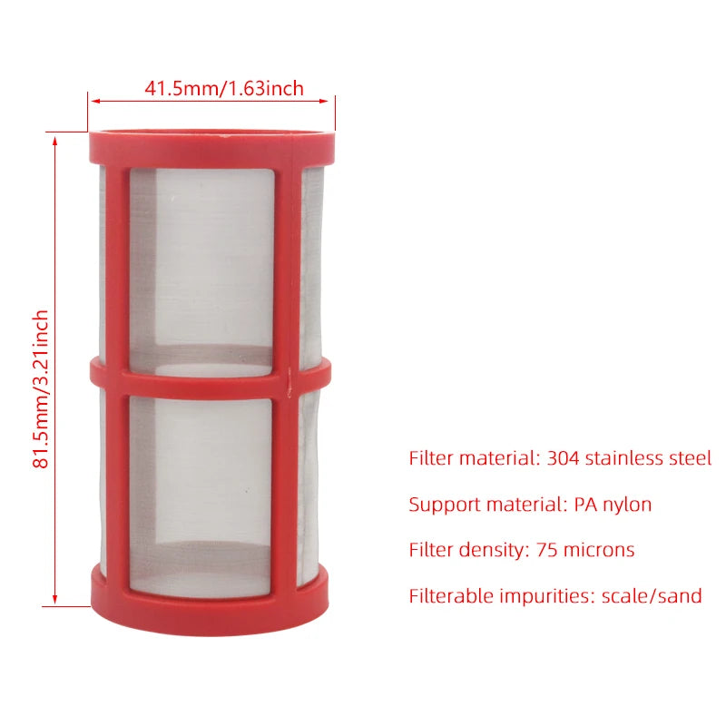 Garden Watering Filter 1/2'' 3/4'' 1'' Plastic Irrigation System Impurity Prefilter Aquaculture Household Water Pipe Filter
