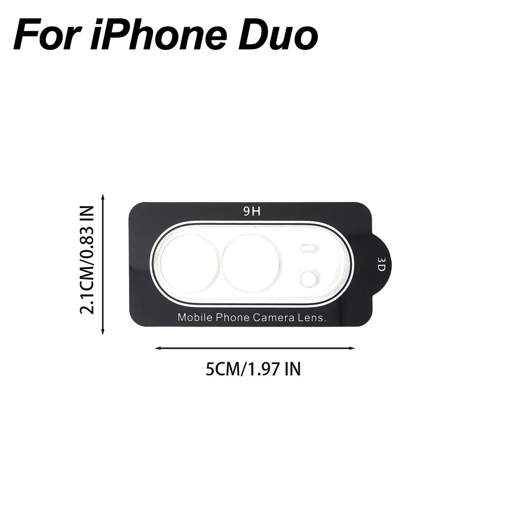 1-5Pcs Ultra Clear Tempered Glass For iPhone 18 Pro Max 18Pro Duo 17Pro Rear Lens Film HD Camera Protective Tempered Glass Cover