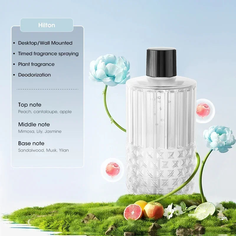 Smart USB Full-automatic 5-gear Plant Essential Oil Diffuser Perfume Humidifier Home Car Deodorization Aromatherapy Machine