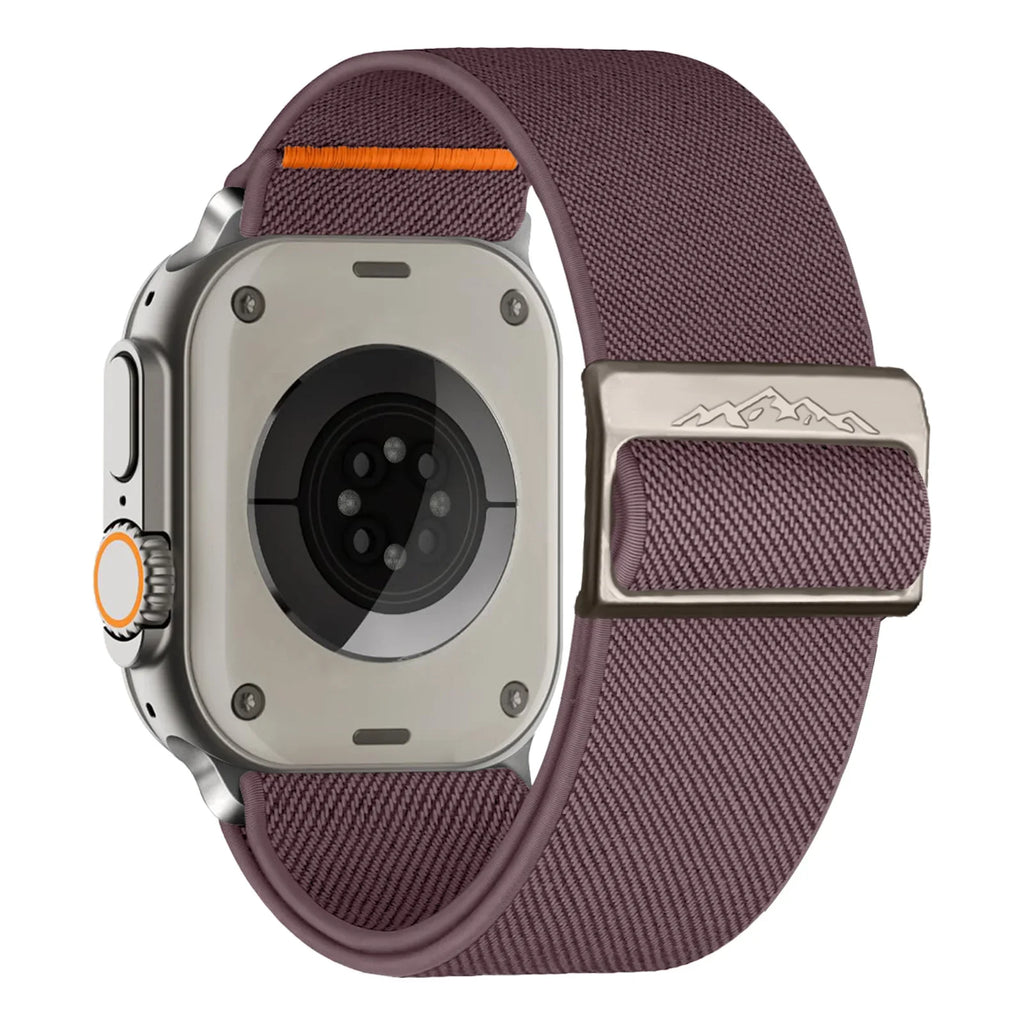 Nylon Strap for Apple Watch Ultra 2 Band 49mm 9 8 7 45mm 41mm 44mm 40mm 42mm Braided Elastic Bracelet for IWatch Series 6 SE 5 4