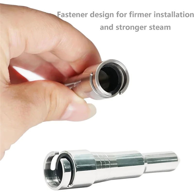 Replacement Steam Wand Tip,Stainless Steel Milk Foam Spout For Delonghi Espresso Machines EC680,EC685 Ecp3631,ECP35.31