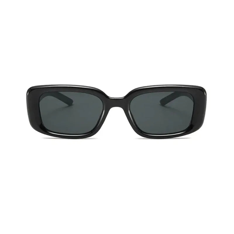 Retro Y2K Small Square Kitten Eye Sunglasses Women Men Fashion Colorful Mirror Lens Punk Sports UV Protection Sun Glasses