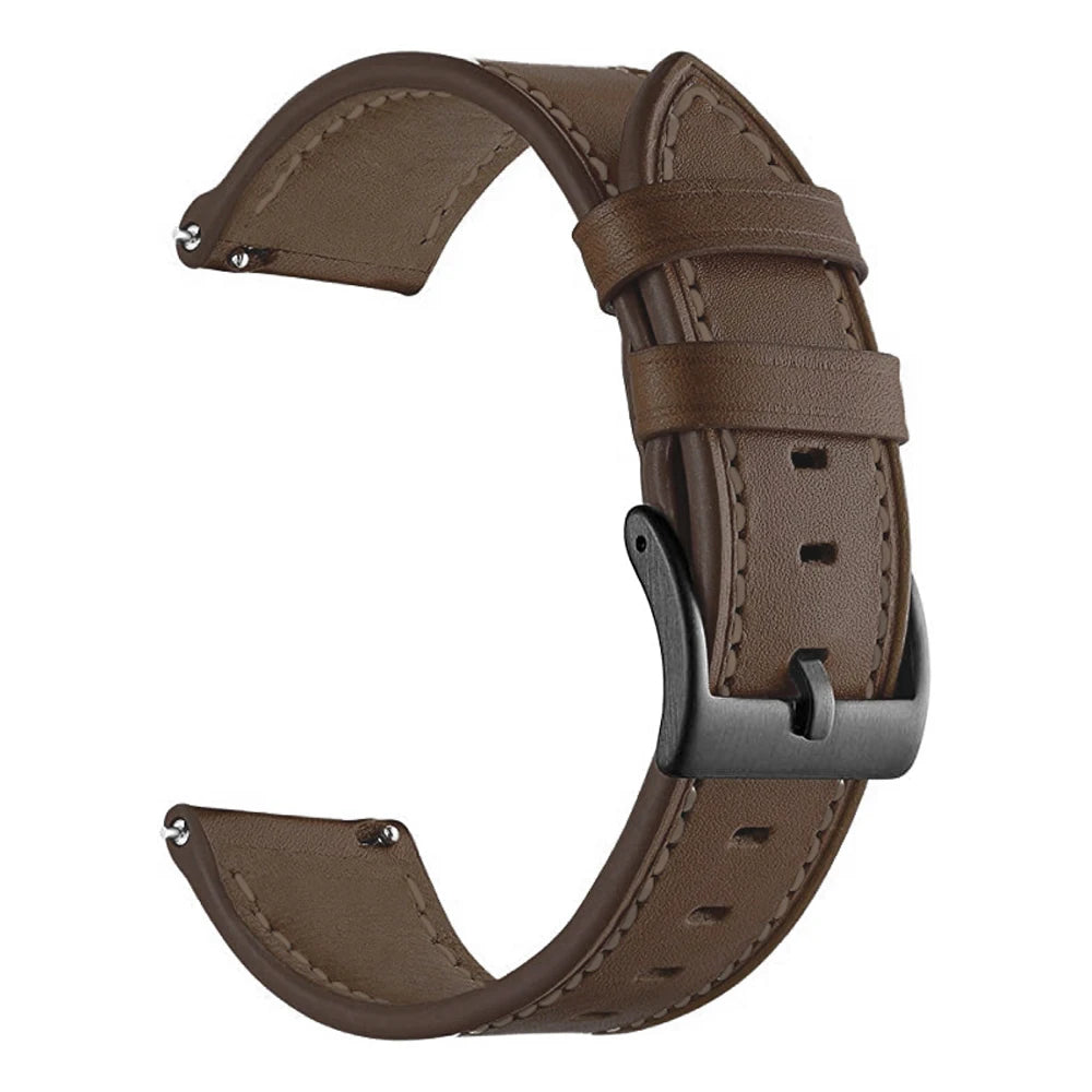 22mm Bracelet Leather Pемешок GTR4 Bands For Huami Amazfit GTR 3 Pro GTR 4 Watch Straps GTR3/GTR2/2e Stratos 3 2S 47mm Wristband