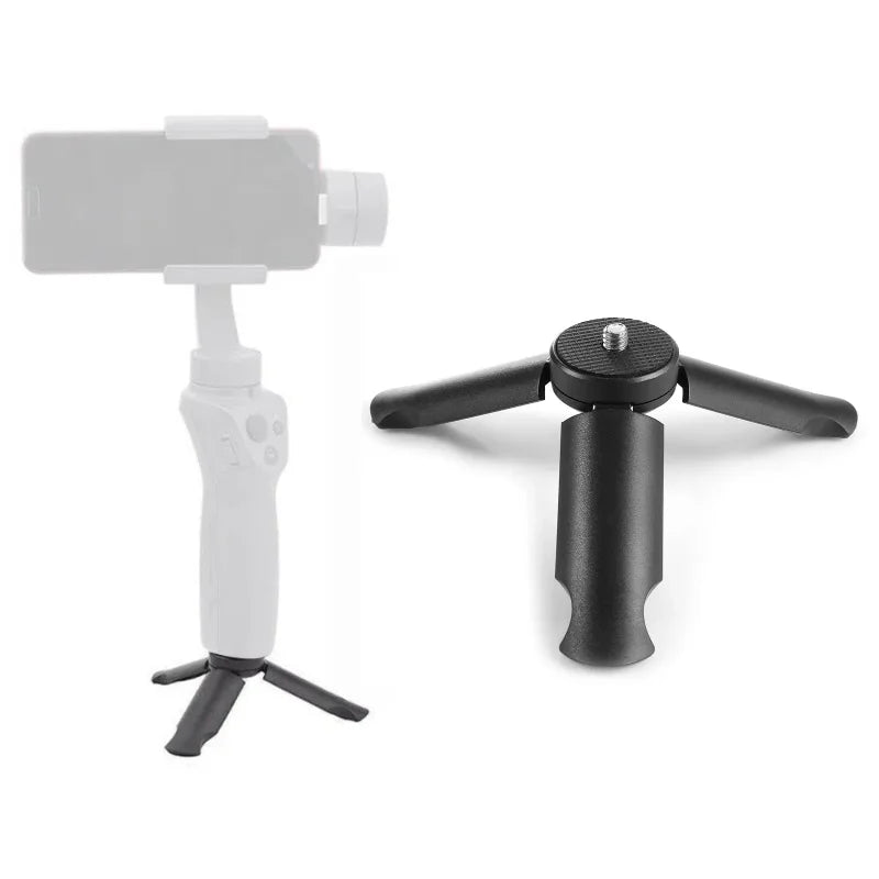 Terebento Portable Mini Tripod 1/4 Inch Interface Accessories for Mobile Phone/dji OSMO action/Gopro/insta360 /yi/SJCAM