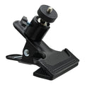 Metal Clamp Clip Alloy Flash Tripod Hoder Desktop Streaming 360 Swivel Ball-Head 1/4" Screw for Phone Gopro Dji Action Camera
