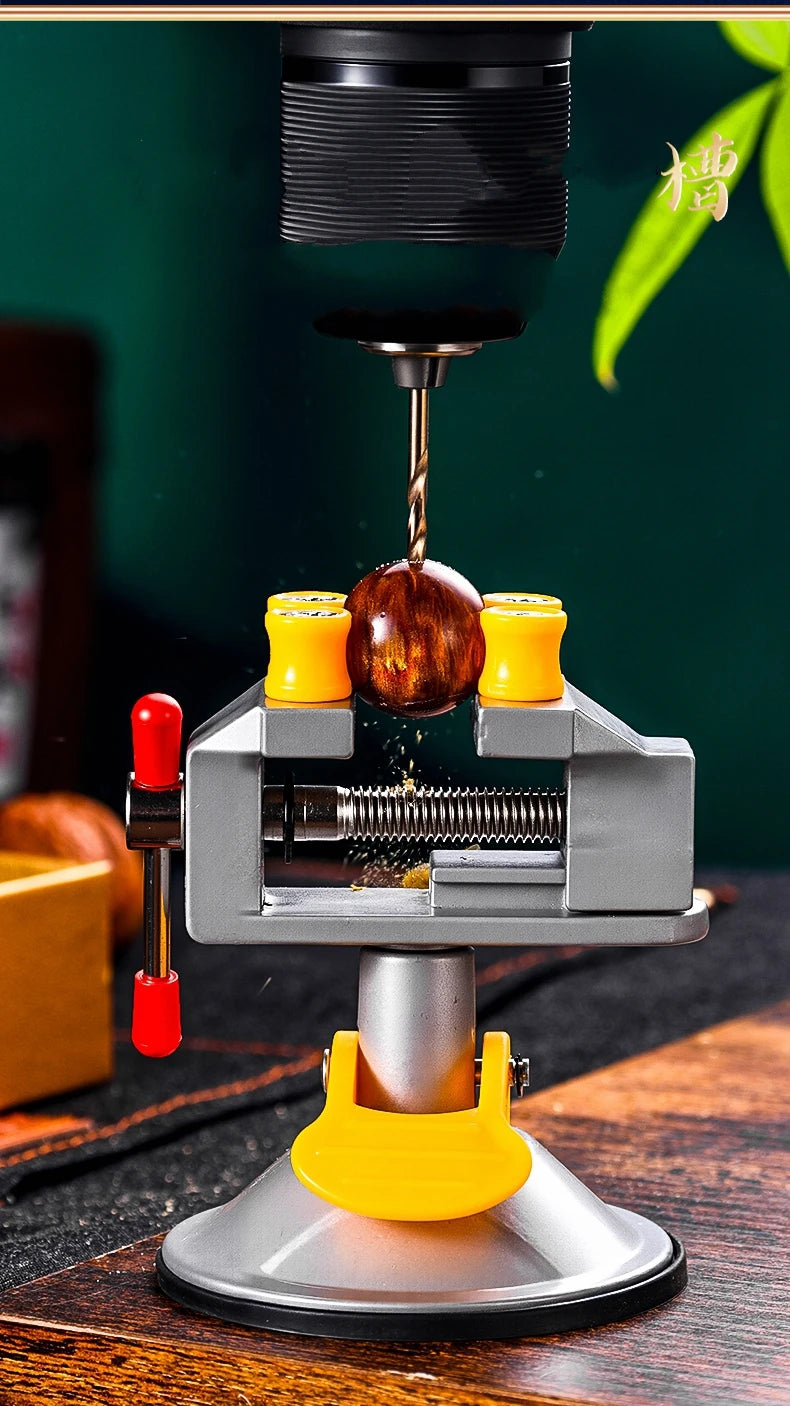 Universal Mini Table Vise Clamp 360° Suction Vice Clamp Drill Press Vise Table Bench Vice Craft Vise DIY Sculpture Craft Carving