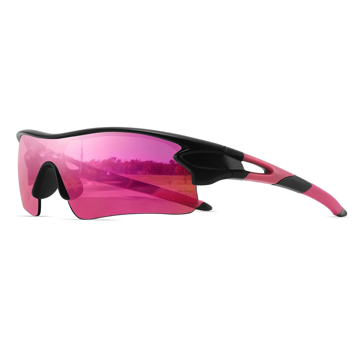 New Fashion Colorful Sports Sunglasses - One-Piece Wraparound Lens, UV400 for Running, Cycling & Outdoor