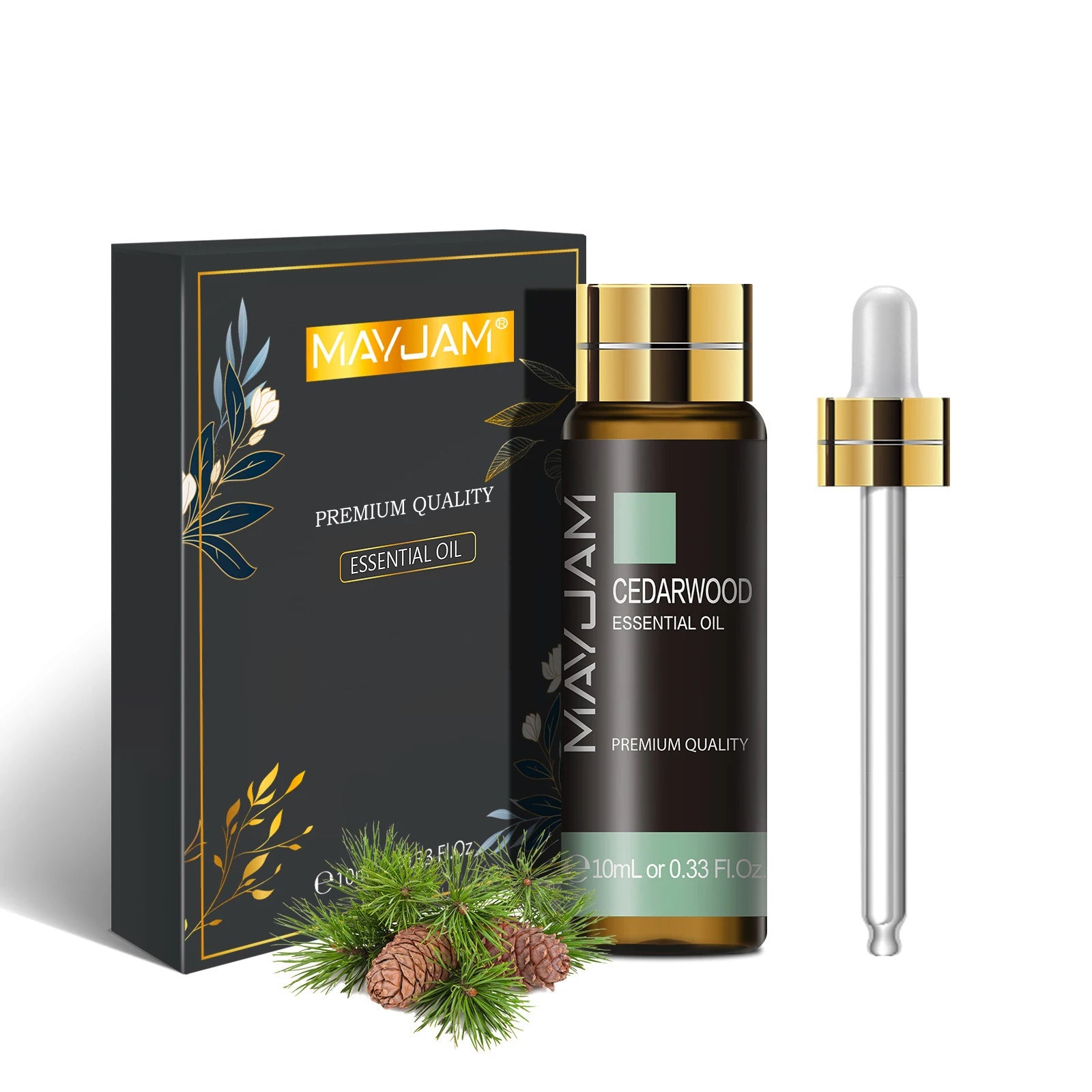 MAYJAM Vanilla Lavender Jasmine Eucalyptus Sweet Orange Patchouli Lemongrass Cinnamon Rosemary Rose Citronella Essential Oil