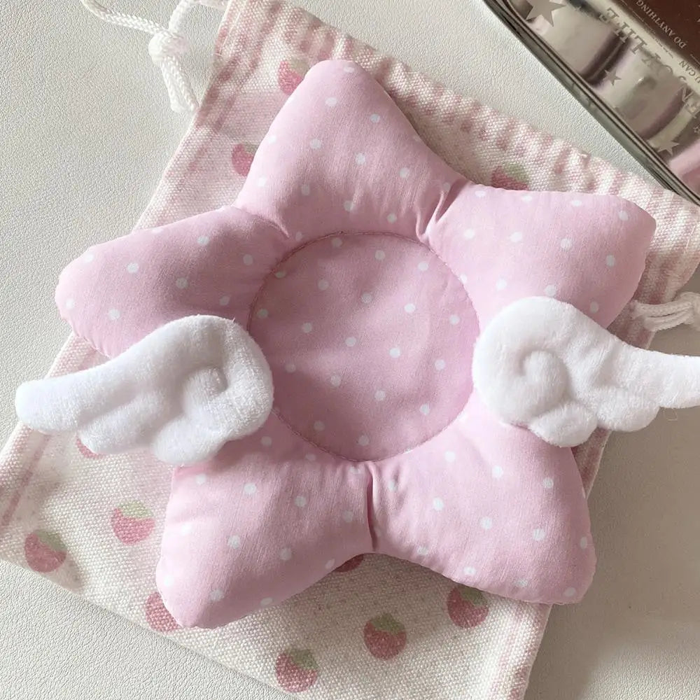 INS Korean Star Wings Insulated Coaster Thickened Cotton Filled Table Mat Star Shape Wing Dot Photo Props Home Decoration