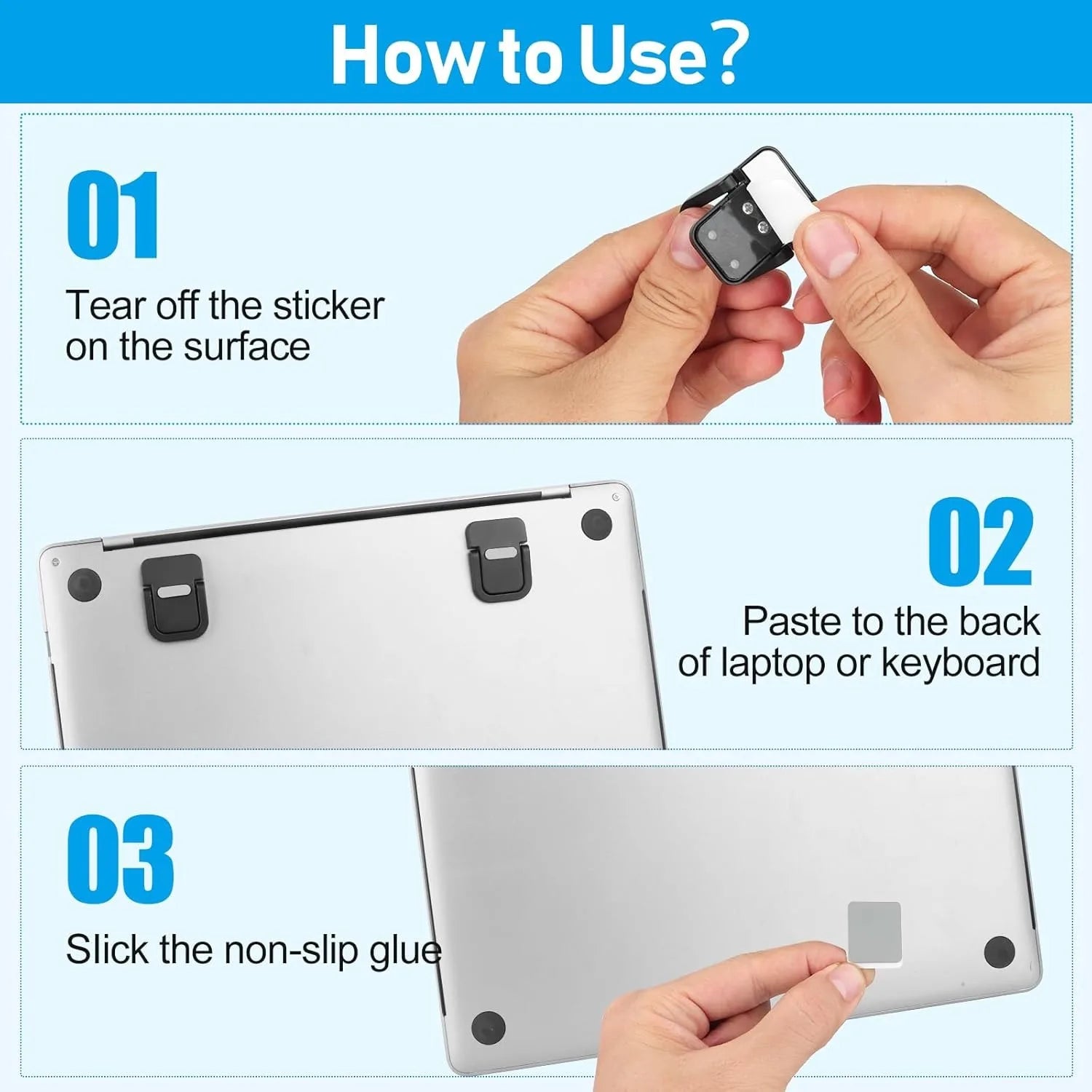 Laptop Stand For Computer Holder Mini Portable Legs For Macbook Huawei Samsung Xiaomi Dell ASUS Lenovo HP