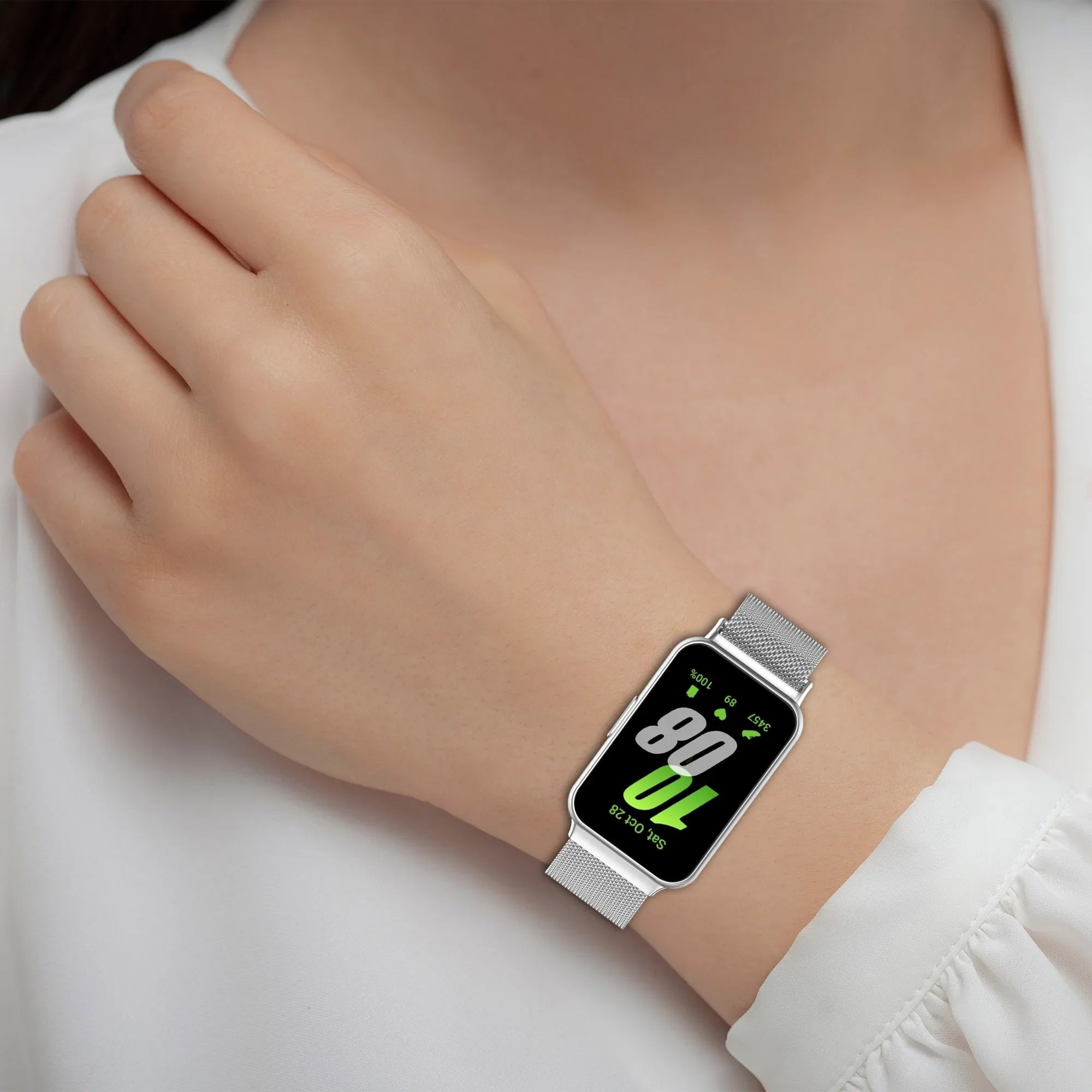 Milanese strap For Samsung Galaxy Fit 3 band Magnetic replacement bracelet watchband For Samsung Galaxy Fit 3 watch accessories