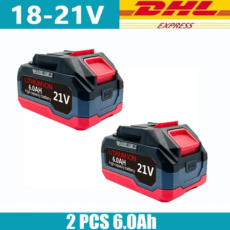 18V 21V 6.0 9.0 12.0Ah Rechargeable Lithium Battery For Makita 18v Power Tools Cordless Wrench Saw Drill Grinder Screwdriver .