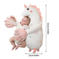 Baby Soothing Palm Patting Hand Plush Pillow Soothing Doll with Remote Control 3 Gear Adjustable for Bedroom Indoor Home Baby