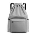Sports Drawstring Backpack String Bag Sackpack With Large Capacity Gym Swim Beach For Women And Men To Hold Daily