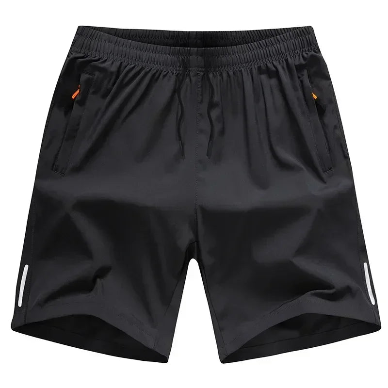 Ice Silk Beach Shorts Men Gym Casual Shorts Quick Dry Sweatpants Running Sports Short Pants Breathable Fitness Jogging Shorts