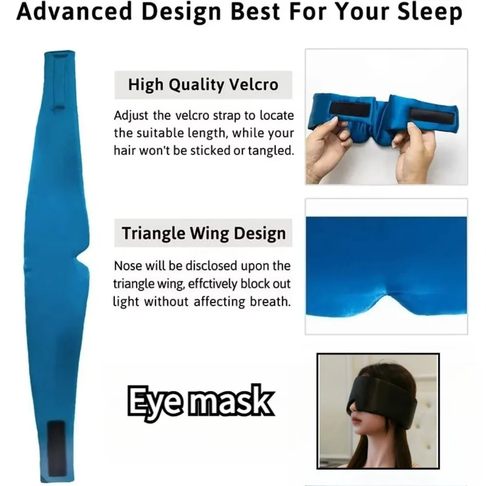 Eyepatch Sleep Mask for Eyes Cover Mask Sleep Shade Eyes Blocking Light Eyemask Soft Padded Travel Sleeping Aid for Eye Mask