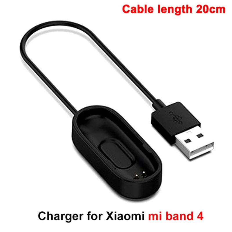 Original Magnetic Cord Charger For Xiaomi Mi Smart Band 7 Pro USB Charging Charger Base For Miband 6 5 4 3 2 Quick Charger Cable