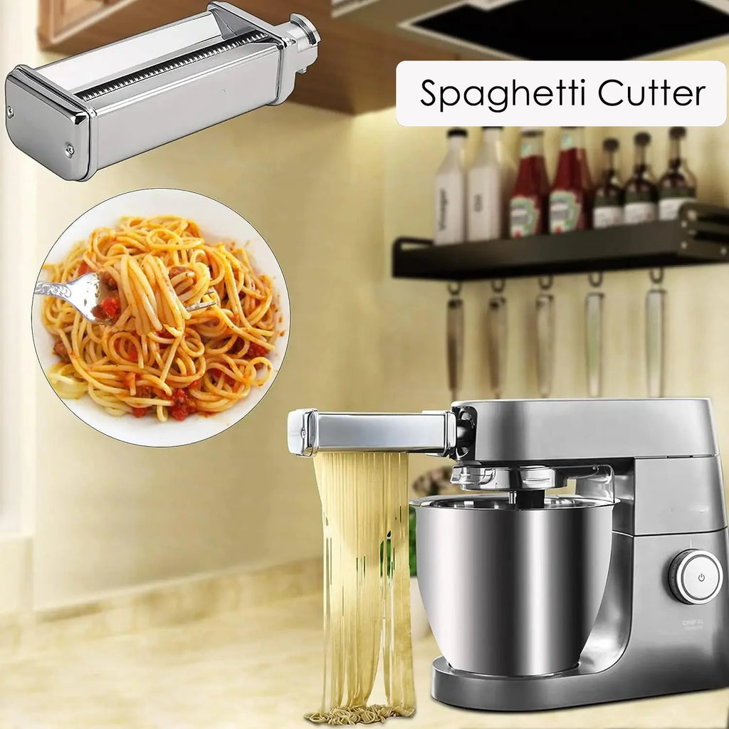 Noodle Attachment for Kenwood，lasagne Pasta Roller ,Fettuccine Cutter,Spaghetti Cutter,Adapter For Kenwood  Food Processor