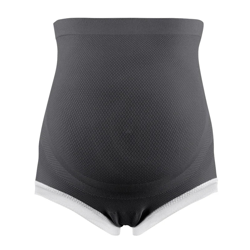 Maternity Panties High Waist Pregnant Panties Adjustable Belly Support Briefs for Pregnant Women Lace Solid Color Cozy Intimates