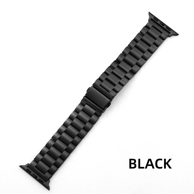 Stainless steel Strap For Apple Watch band UItra 49mm 9 8 7 45mm 41mm metal belt on Iwatch series 6 5 4 SE 3 44mm 42mm 40mm 38mm