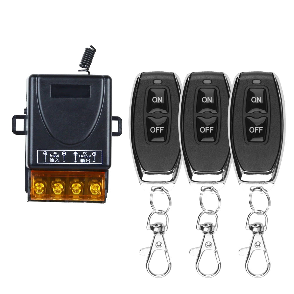 433Mhz Remote Control Switch AC220V 10A Hign Power On off Remote Control Transmitter for Water Pump Motor LED/Electric Appliance