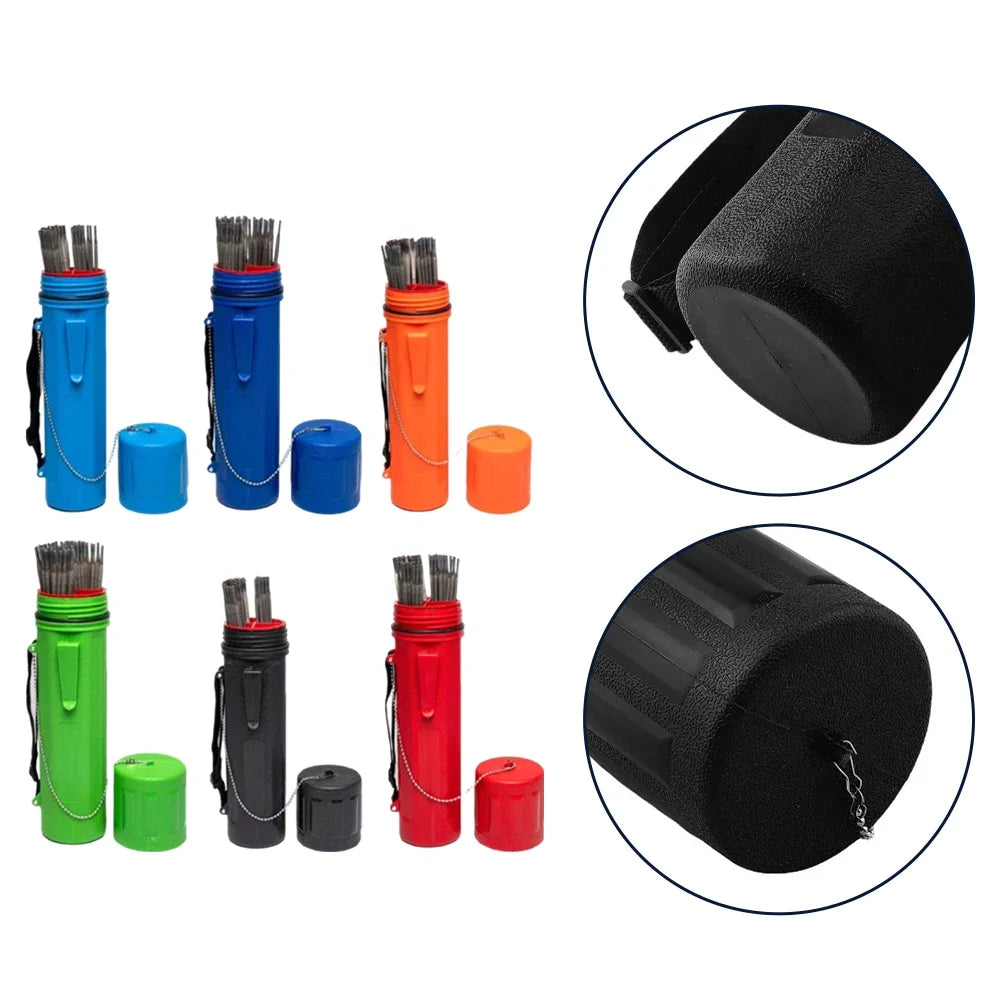 Welding Rod Storage Tube Container 4.5kg Capacity MMA Electrode Holder Moisture Protection Welding Tool Accessories 360mmx78mm