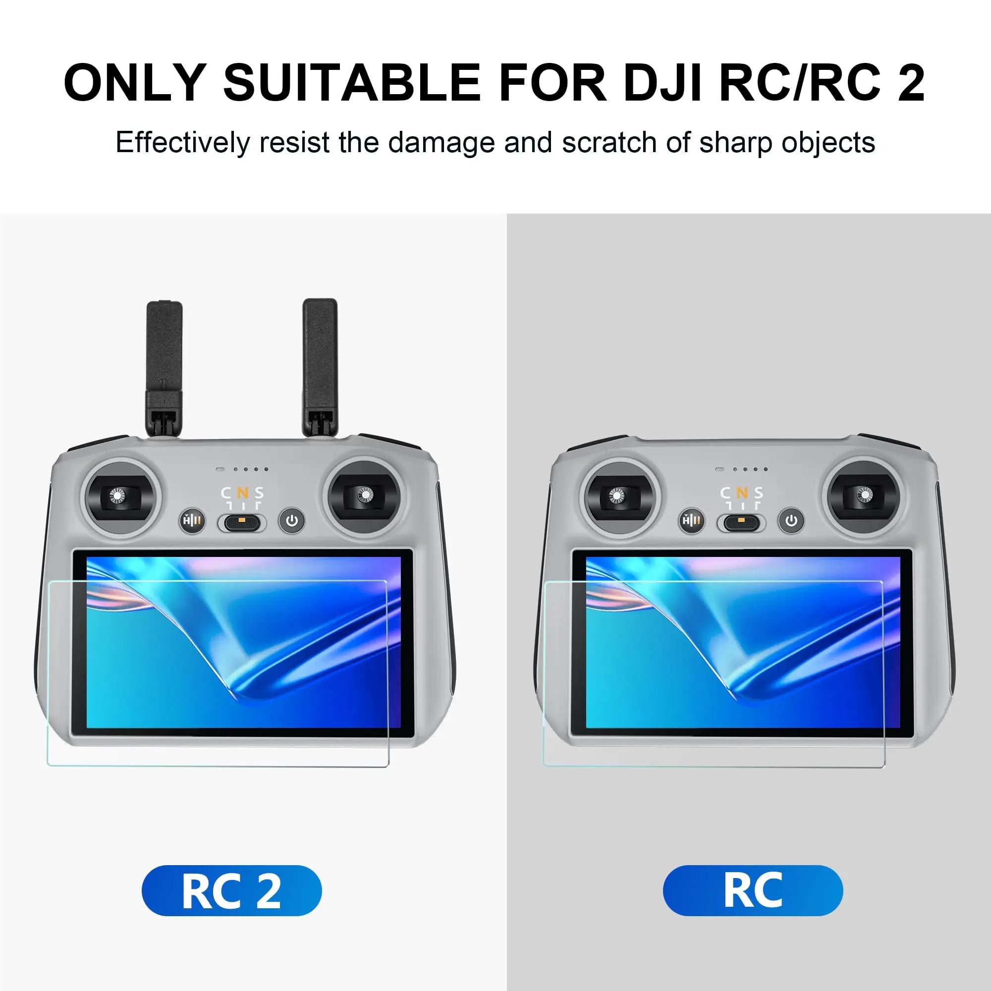 Tempered Glass for DJI Mini 5 4 Pro RC 2 Remote Control Screen Protector for DJI Mini4 Pro RC2 Anti-scratch Film Accessories