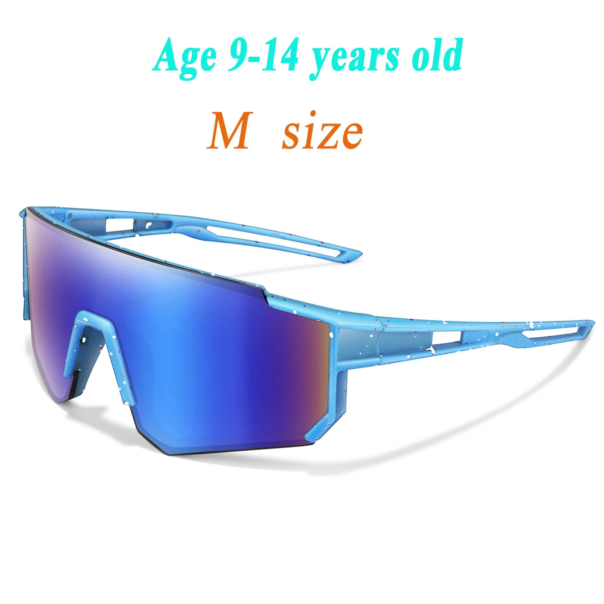 3-14 Year Old Children Baseball Sunglasses Kids Boys Girls M Size Youth BicycleUV400 Outdoor Sports Camping Mtb Bike Eyewear