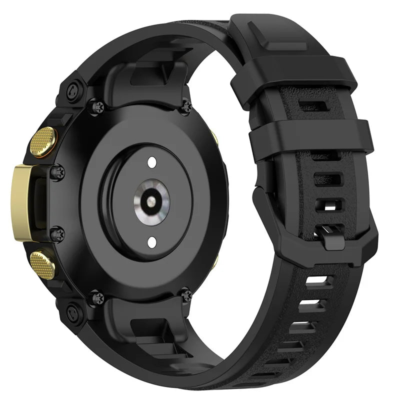 Silicone Strap For AMAZFIT T-Rex 2 Official Replacement Strap With Tool For Huami Amazfit T-Rex2 Official Replacement Strap