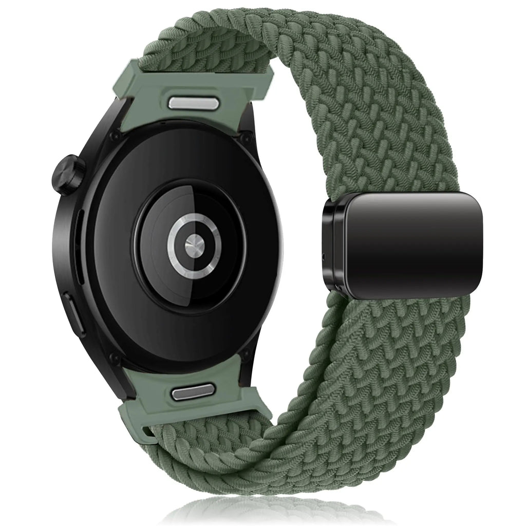 No Gaps Band For Samsung Galaxy Watch 6 4 classic/5 pro 47mm 43mm 44mm 40mm magnetic Braided bracelet Galaxy watch6 watch4 strap