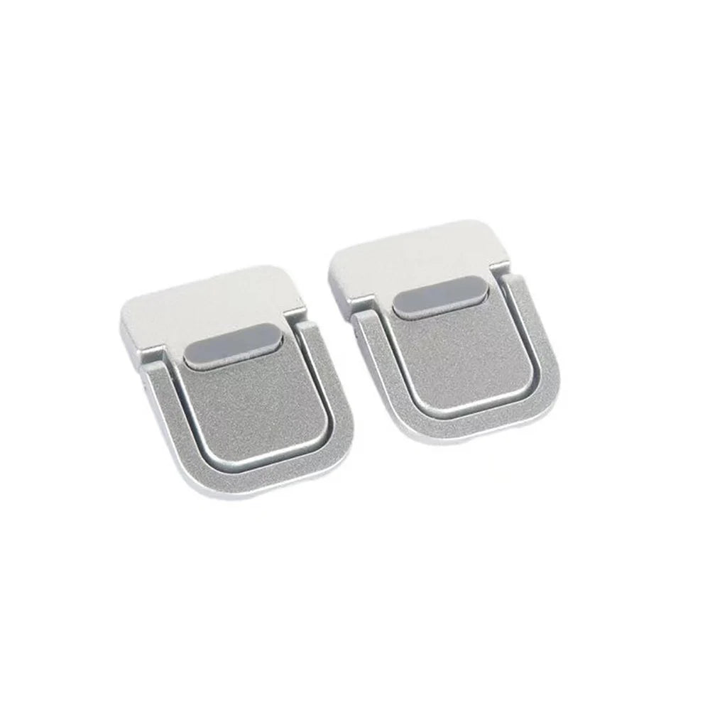 2PCS Mini Foldable Laptop Stand Portable Computer Keyboard Riser with 2 Adjustable Angles Self-Adhesive Invisible Notebook Stand