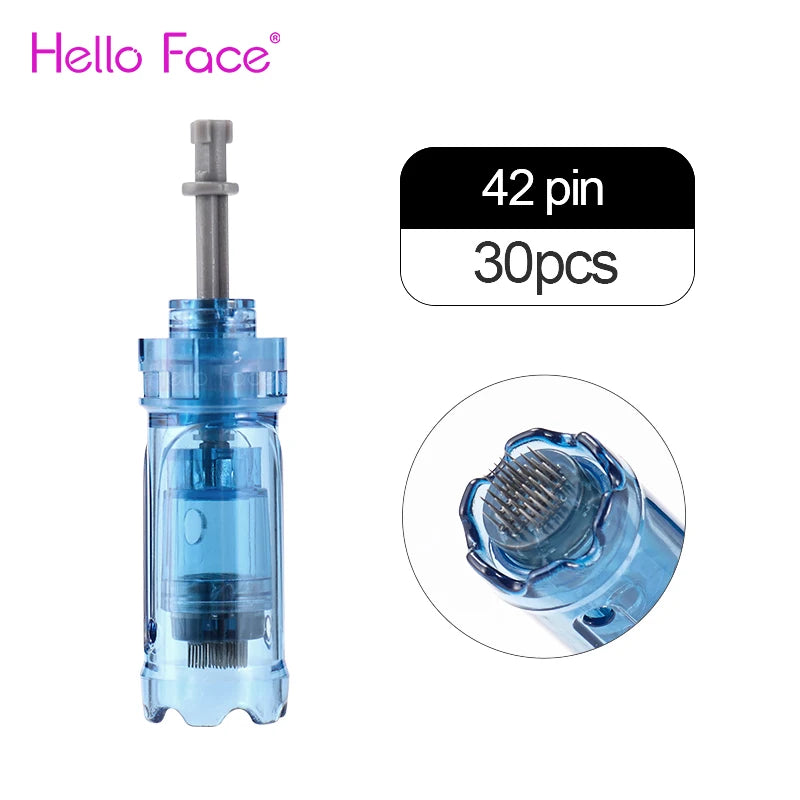 Dr. pen M8S Needle A8S Tips  A9 Pin A11 MTS Microneedle  Anti- back flow Design Bayonet Cartridge Needle length 0.25 MM