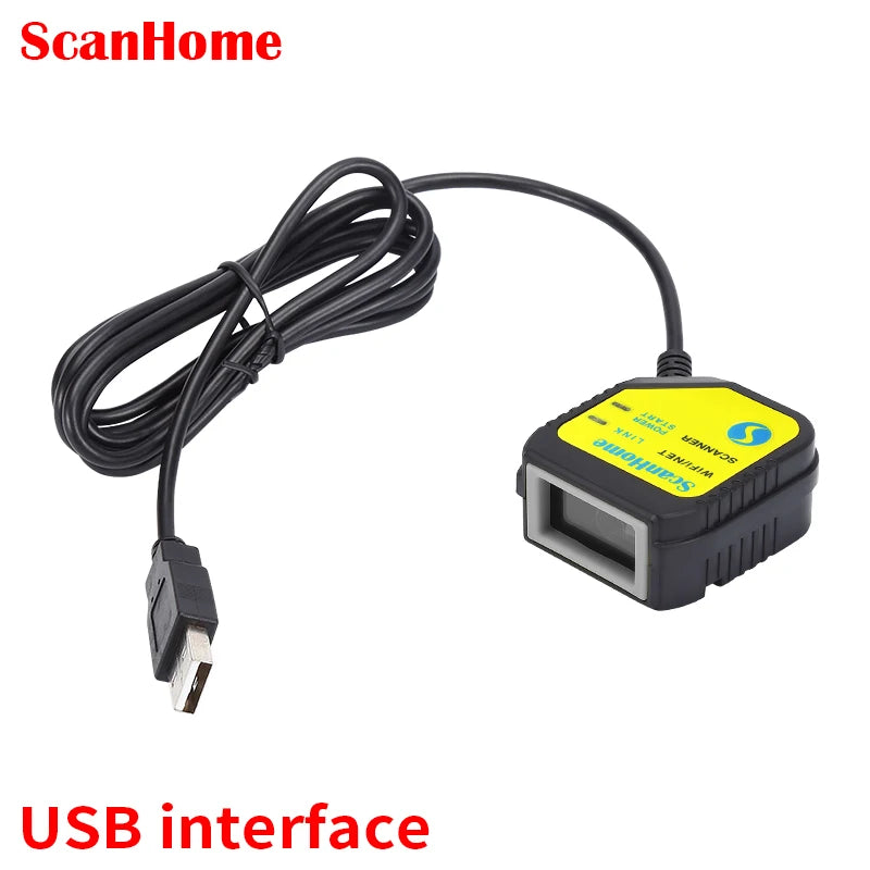 Embedded Barcode Scanner BarCode Reader Code Reader Fixed Mounted Code Engine Module USB 1D/2D QR PDF417 Code ScanSH-400