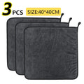 40*60/40cm Car Wash Towel 600GSM Microfiber Double-Sided Ultra Absorbent Car Wash Cloth Cleaning Drying Towel Washing Accessorie