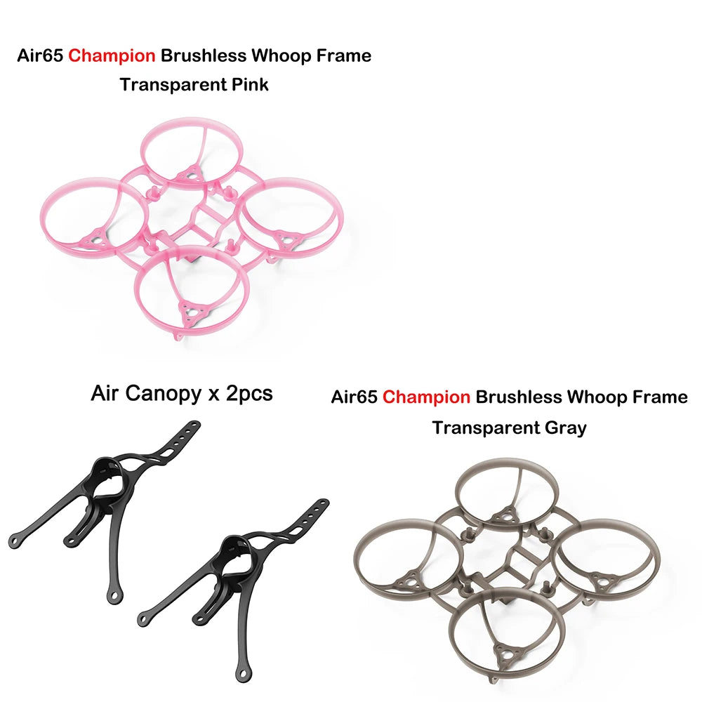 BETAFPV Air65 Champion Brushless Whoop Frame-2.20g 65mm Tiny Whoop, Air 65 II Motor Fixing Screws Pack, HQ 31mm Propellers