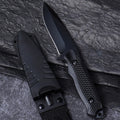 Black Blade Fruit Knife, High-End Multi-Function Knife, Western Knife, Steak Knife, Barbecue Knife, Peeling Knife