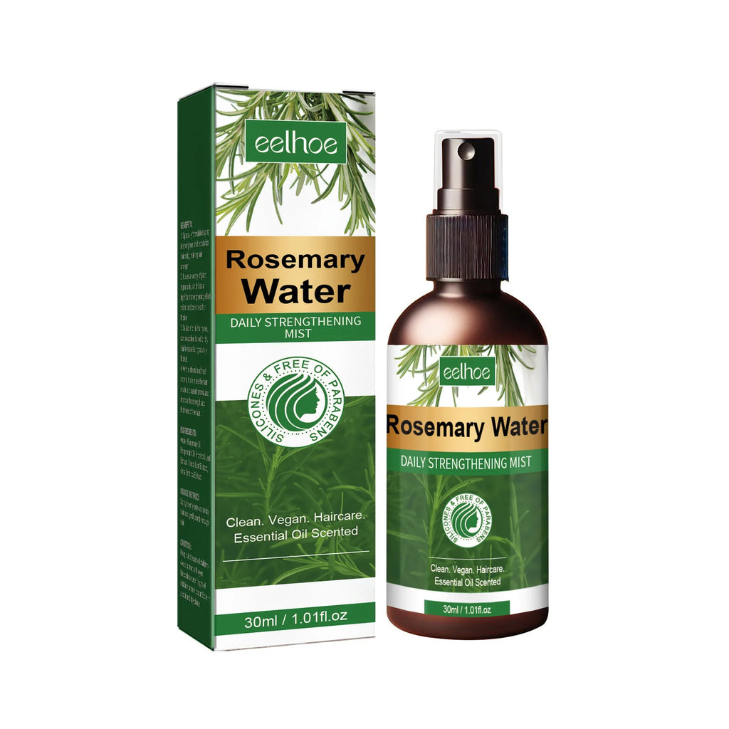 Rosemary Spray for Hair Nourishing Scalp Treatment Strengthen Hair Loss Care Split Ends Remover Organic Hair Growth Spray 30ml