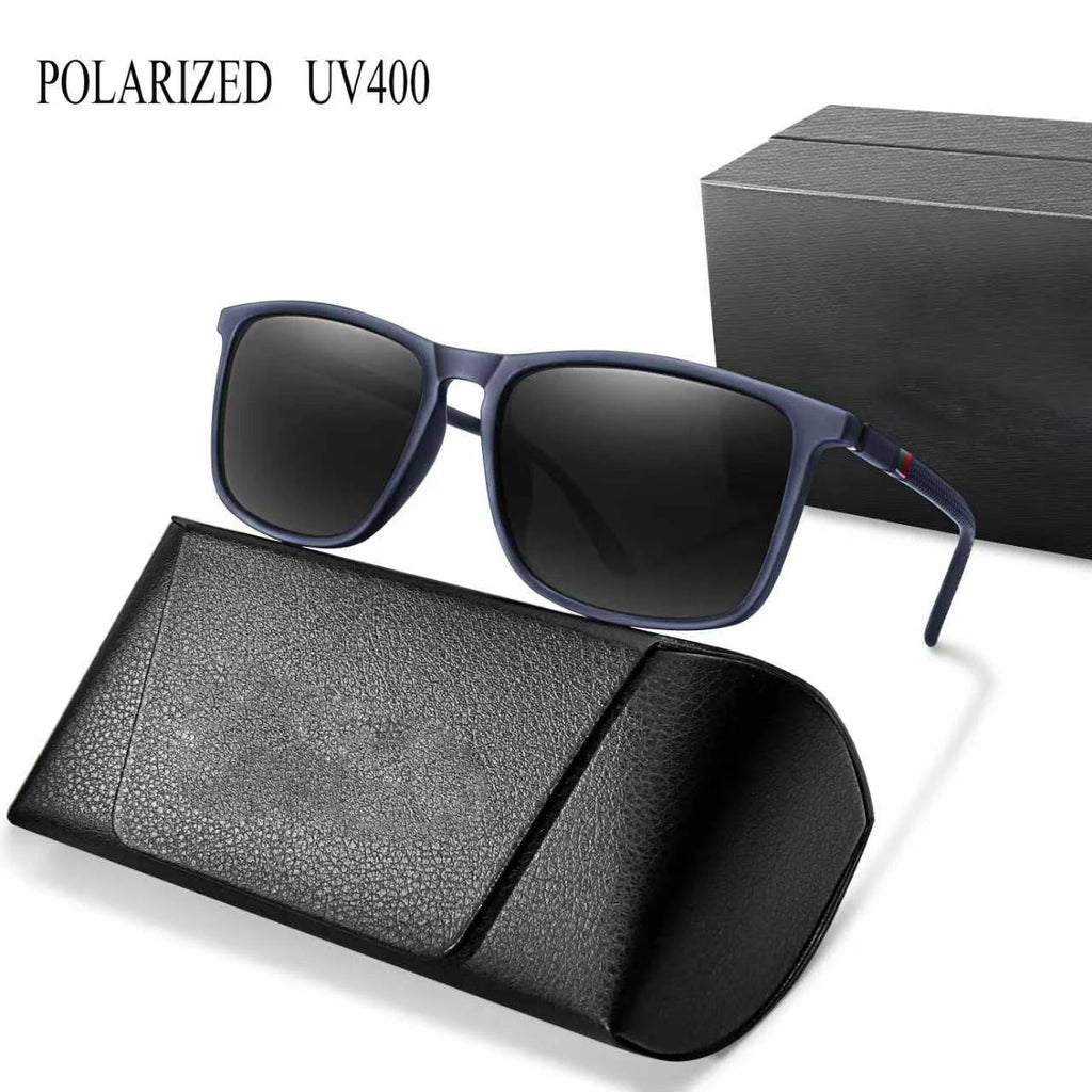 Luxury Square Vintage Polarized Windproof Cycling Sunglasses UV400 Male Eyewear Men Women Fashion Travel Driving Fishing Glasses