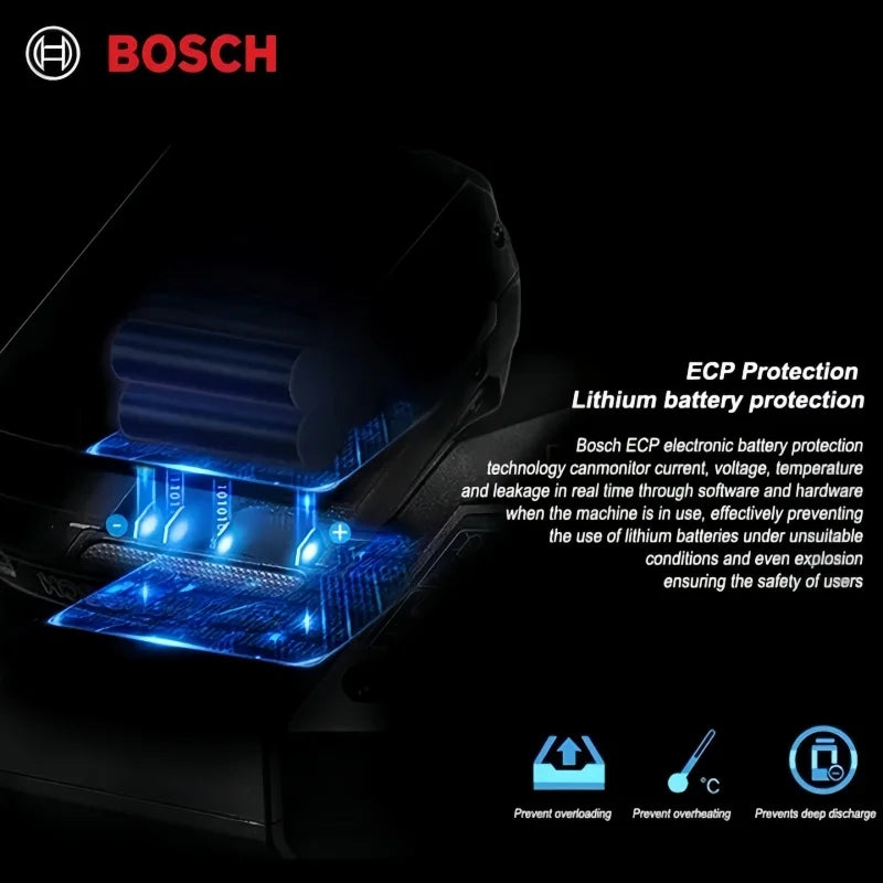 100% Original-Bosch 18V Battery, 18V and 6000mAh Backup Batteries, Draadloze Professional System, BAT609 BAT618 18V Tool Battery