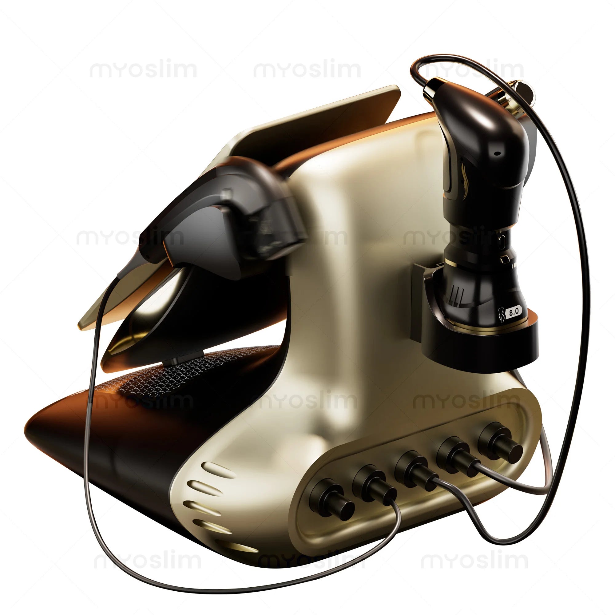 New 25D 360MAX Beauty Machine for Facial Lifting, Skin Tightening and Body Slimming Latest Salon Equipment