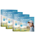 5 Pairs Sunscreen Face Patch for Eye Golf Sunscreen Patches Anti-Sweat Moisturizing Sun Protection Stickers for Summer Outdoor