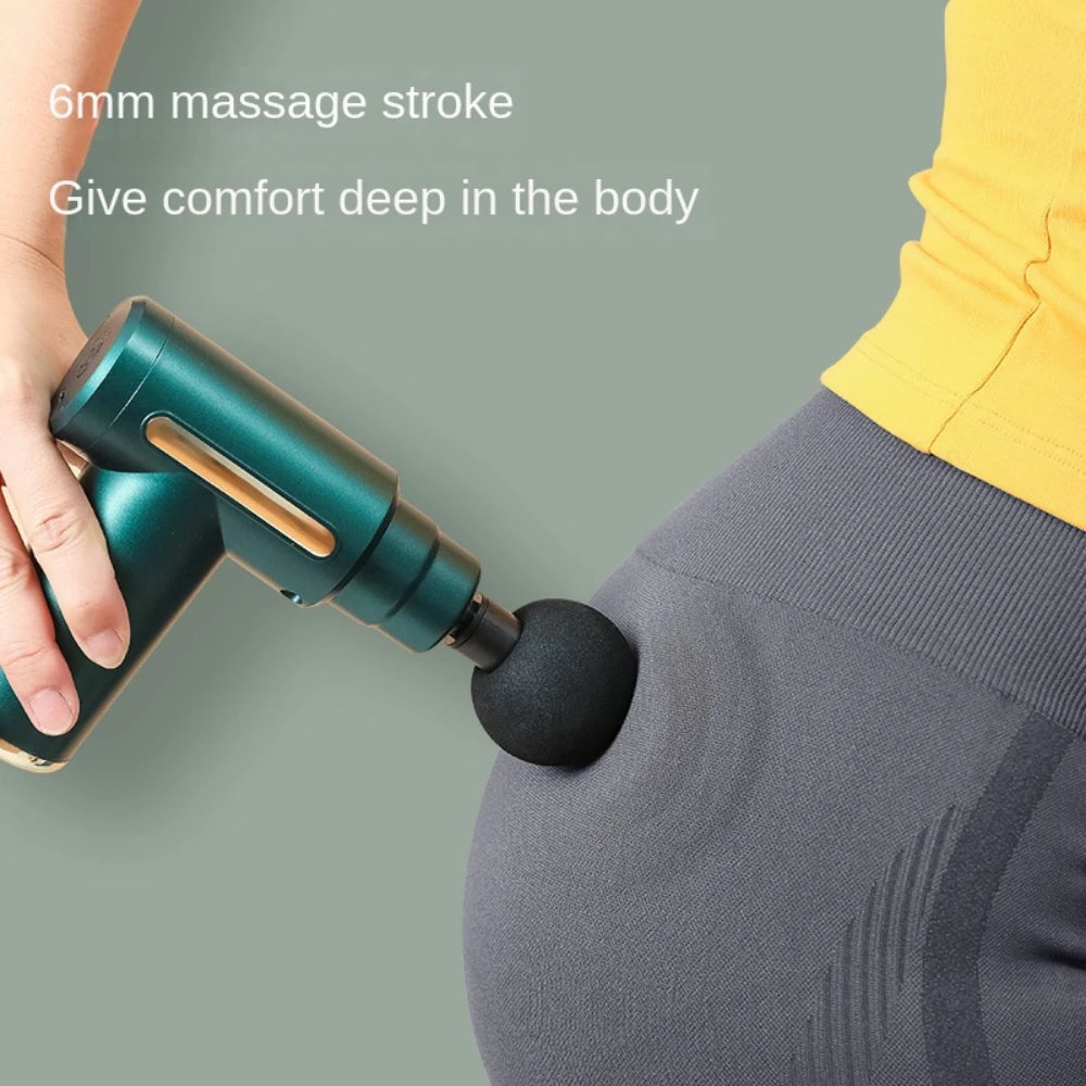 Clearance_Multifunctional fascia gun massager instrument portable muscle massage relaxation electric vibrating fascia gun_Contin