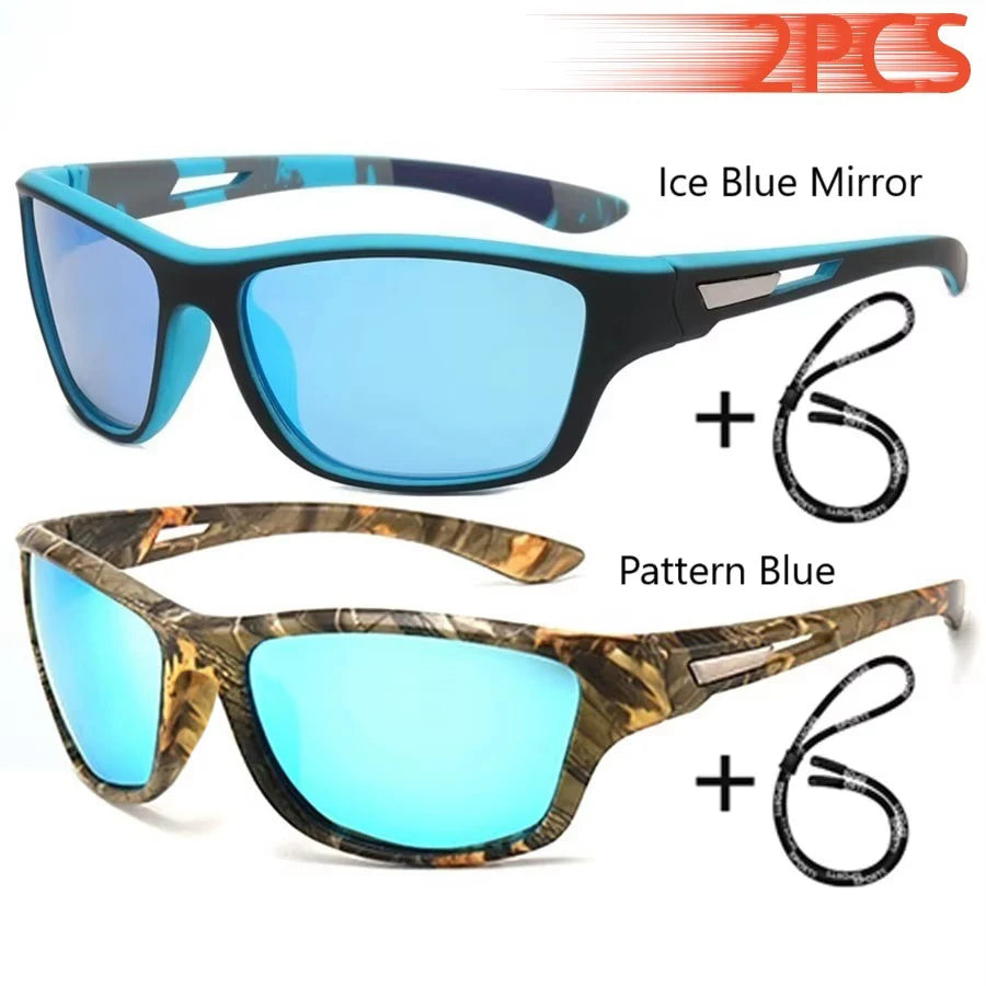 Fashion Sports Sunglasses With Chain Men Women Brand Designer Retro Sun Glasses Cycling Climbing Fishing Eyewear