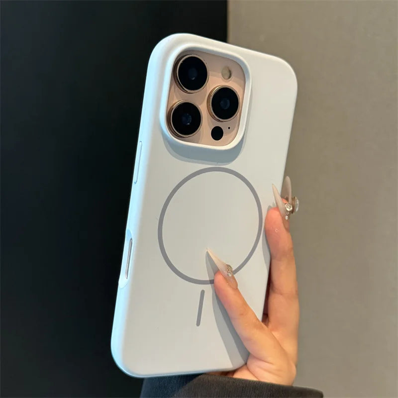 Original Liquid SiliconMagsafe Case ForiPhone 17 Air 16 15 Plus 14 13 12 11 Pro Max Magnetic Wireless Charge Soft Rubber Cover