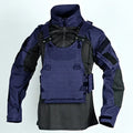 Tactical Combat Shirts 1/4 Zipper Long Sleeve Tactical Shirts Men Clothing Rip Stop Cotton Camo T Shirt Tops Wear-resisting