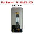 A- IPS For Xiaomi Redmi 12C 22120RN86G 12 LCD 14R 14C Display Touch Screen Digitizer Replace For Redmi 13C LCD 13 Display 15 15C