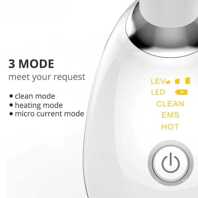 7 Color Neck Face Lifter Ems Neck Face Lifting Massager Skin Tighten Device Led Photon Therapy Anti Wrinkle Double Chin Remover