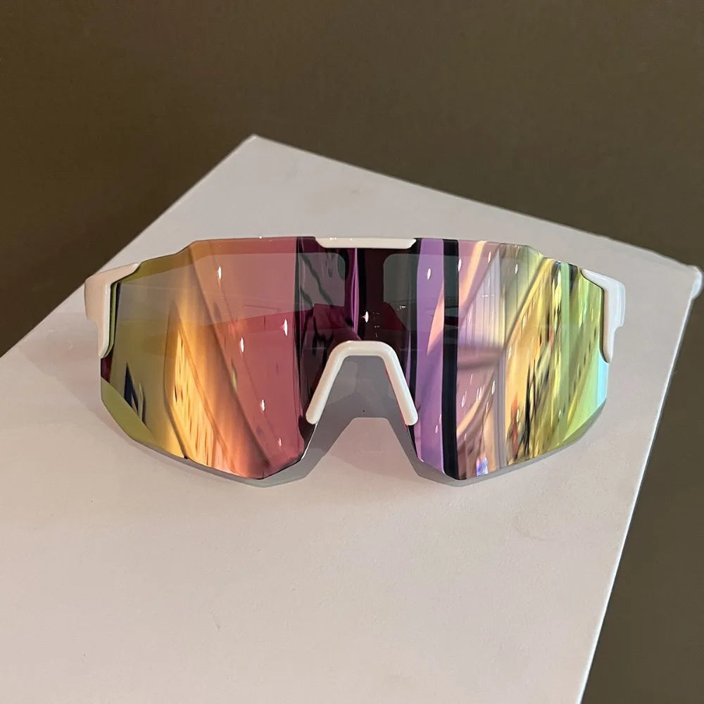 New Outdoor Sport Goggle Fashion Windproof Skiing Shades Cycling Riding UV Protection Popular Sunshade Sunglasses for Men Women